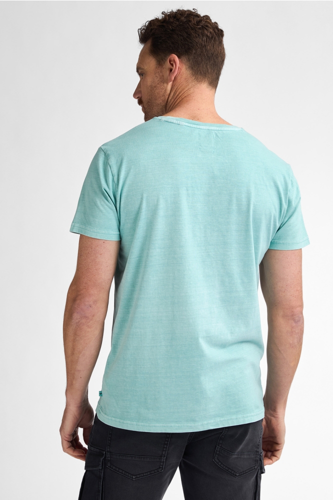 T SHIRT MET BORSTZAK M 1050 TSR632 5180 AQUA
